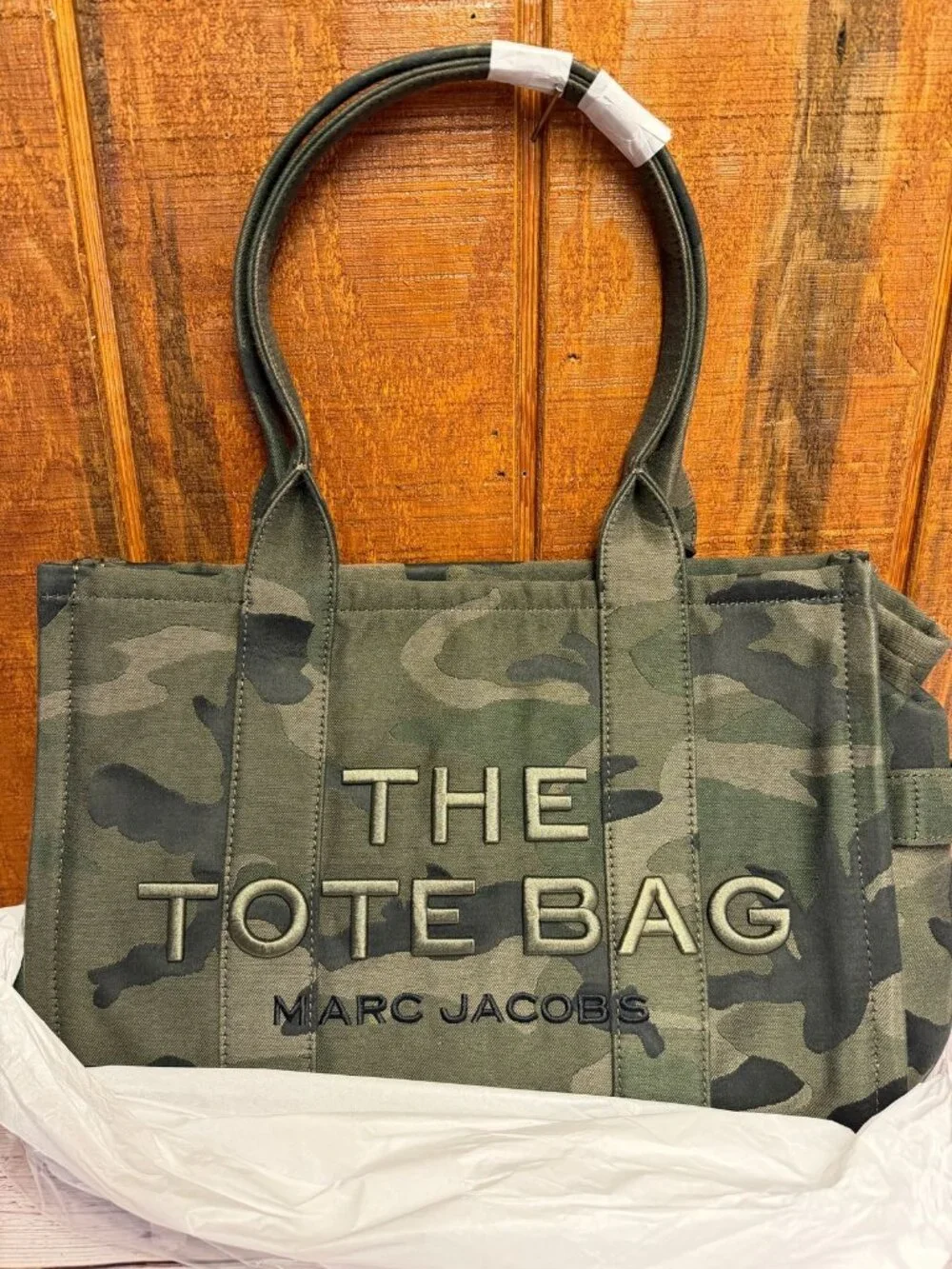 Marc Jacobs The Camo Jacquard Large Tote Bag - Camo Multi